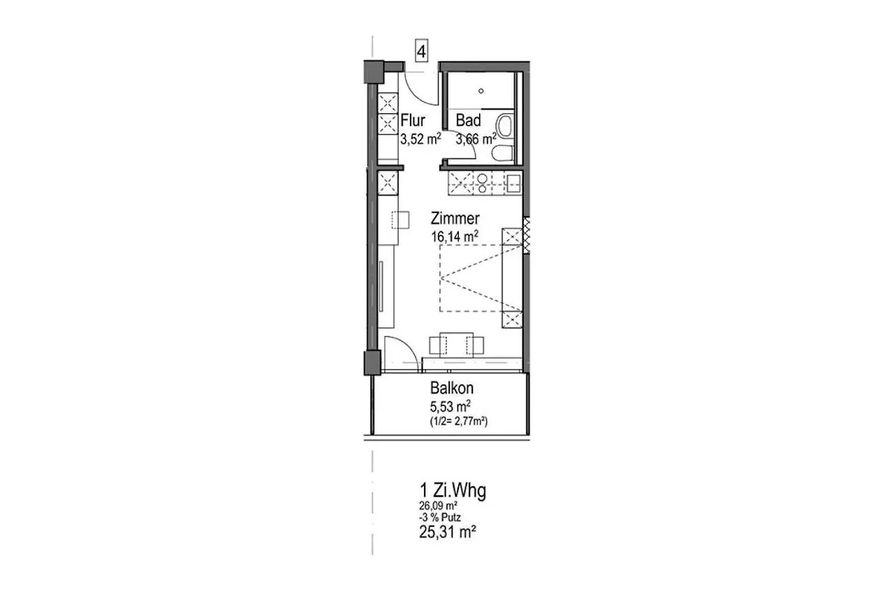Huber Living Basic 205 Apartment Germering 0*,  Germany